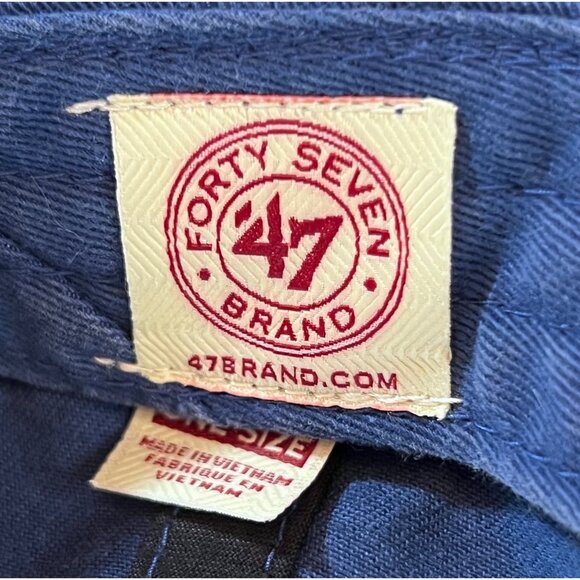 Chicago Cubs Blue Adjustable Baseball Clean Up MLB Cap By 47 Brand - Picture 4 of 4